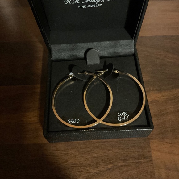 R.H.Macy’s& Co Jewelry New K Hoop Earrings From Rh Macys Co Fine